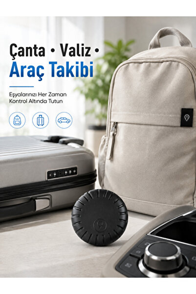 Lisinya Bluetooth Akıllı Takip Cihazı 2 Yıl Batarya Ömürlü Çocuk Evcil Hayvan Valiz Takip Cihazı -
