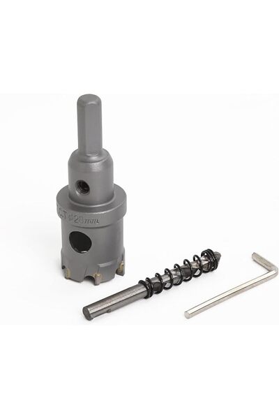 GENERAL قاطع ثقوب VTOOLS مقاس 28 مم من نوع TCT مع لقمة حفر توجيهية، قاطع ثقوب...