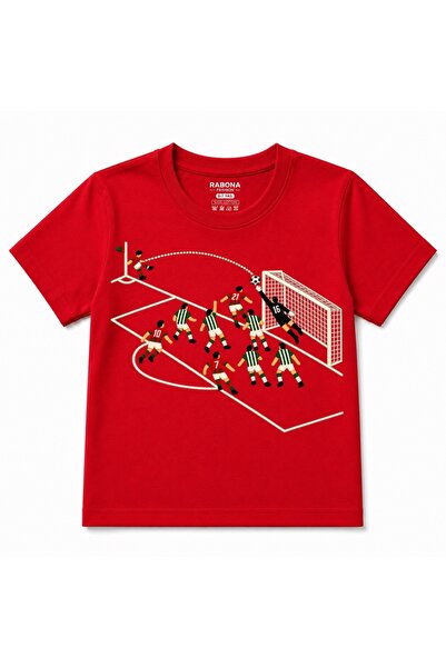 Rabona Fashion Tricou pentru copii cu grafică de acțiune de fotbal: Lovitură ...