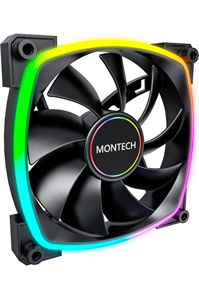TAKYAKIŞTIR AX140 PWM Siyah 140mm ARGB Kasa Fanı