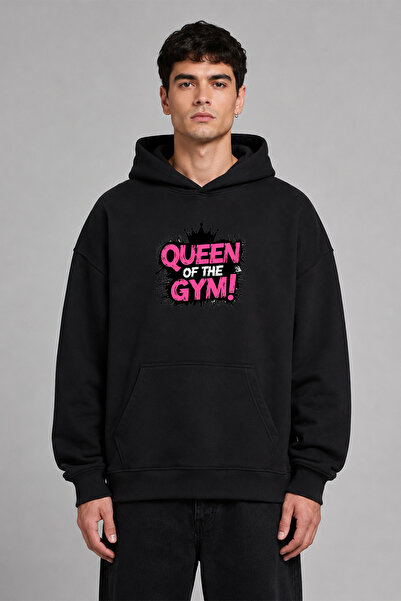 VSRN Φούτερ με κουκούλα Of The Gym Design, με μπροστινή στάμπα, σε μεγάλο μέγ...