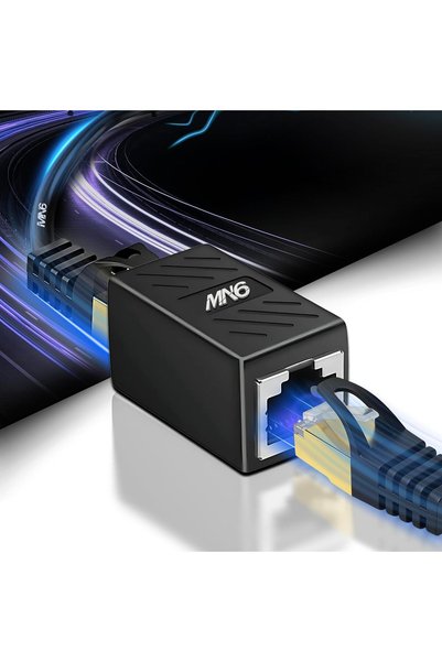 TAKYAKIŞTIR M13X cat6 kablo birleştirici/2 Adet-Cat5-Cat6-Cat7-Cat8-uyumlu/ethernet kablo uzatma aparatı-etherne
