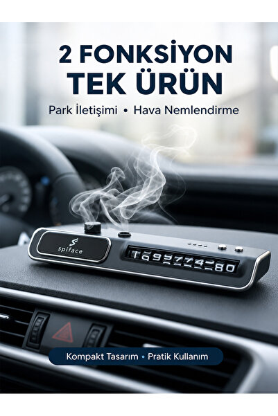 DY Humidifier with Led Display Vehicle Parking Contact Number Display New Gen...