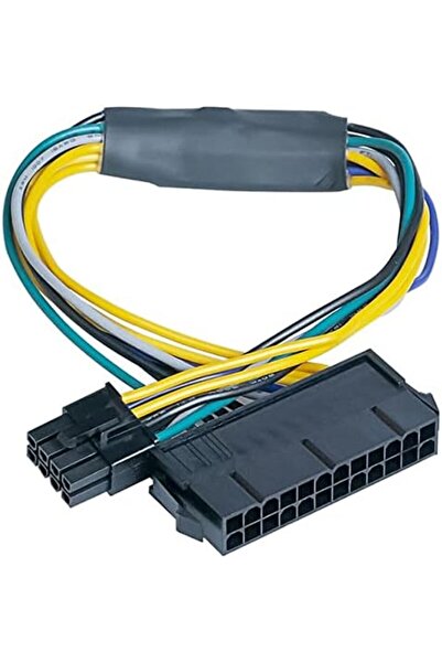 TAKYAKIŞTIR 4973 24 Pin To 8 Pin ATX PSU Power Güç Adaptör Kablosu