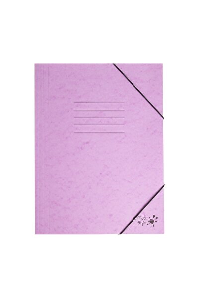 OEM Mapa Prespan din Hartie Lila cu Elastic 25,5x34,5cm, pentru pastrare si o...