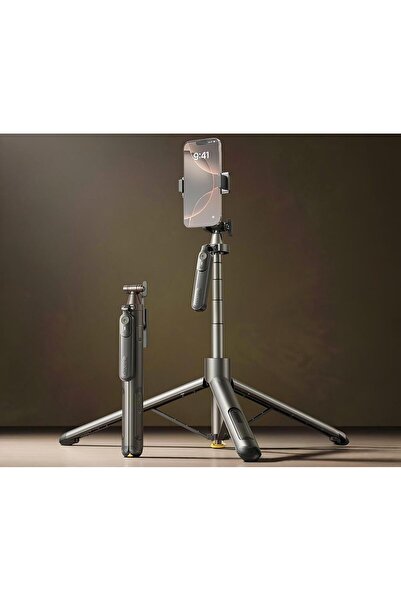 ART3 170 cm Otomatik Açılan Profesyonel Tripod, 360° Kademesiz Dönüş Özellikli, Ultra Geniş Açı Destekli,