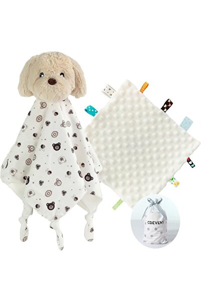 CREVENT 76x100cm Organic Muslin Cotton Baby Blanket for Newborns, Soft Mink B...