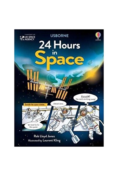 Usborne 24 Hours in Space by Rob Lloyd Jones