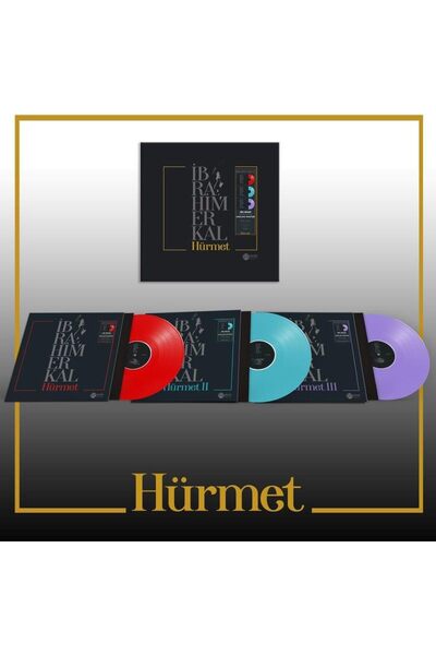 ART3 Hürmet (BOX SET) - Plak İbrahim ERKAL, Çeşitli Sanatçılar (Linet, Serkan Kaya, Funda Arar, İkilem, O