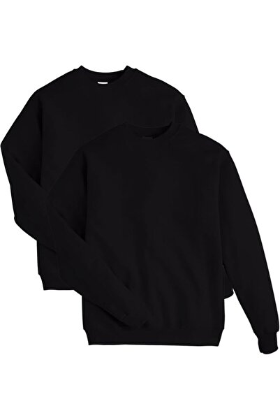 HANES Men's Ecosmart Fleece Sweatshirt, Cotton-blend Pullover, Crewneck Sweat...