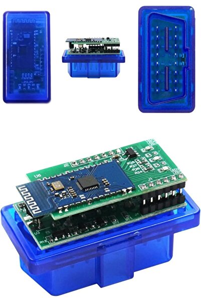 S moda V1.5 Çift Anakart ElM327 Bluetooth PIC18F25K80 Destekli Ddt4All OBD Cihazı