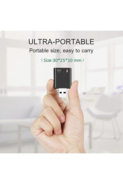 DY بطاقة صوت USB 7.1 بطاقة صوت USB سماعة رأس ميكروفون USB محول سماعة رأس USB