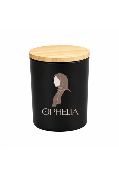 Ophelia 6pcs Scented Candles Fragrance in Glass Bottle Material: Bamboo