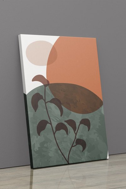 StellaStore Soyut Modern Minimal Kanvas Tablosu 3'lü Canvas Tablo Seti Ev, Oturma Odası Yatak Odası