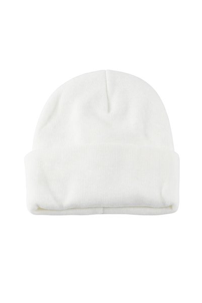 pırıltı fashıon and stone tekstil, hazır giyim White Premium Double Layer Tok Duruşlu Unisex Winter Beanie