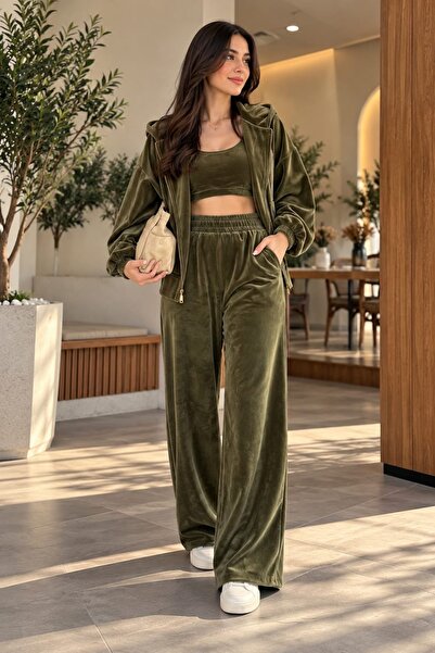 Perry Velvet Tracksuit Set