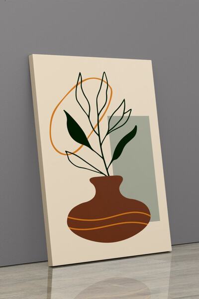 StellaStore Soyut Modern Minimal Kanvas Tablosu 3'lü Canvas Tablo Seti Ev, Oturma Odası Yatak Odası