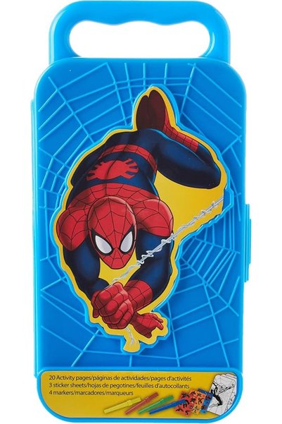 AMSCAN Marvel Spider-Man Sticker Activity Kit | Party Favor | 1 Plastic Case ...