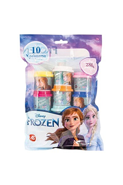 OEM DOH Plastilina Disney Frozen Punga cu 10 Recipiente & Capace cu Forma 280...