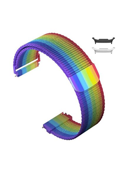 VD VERY DREAM Curea din oțel, Milanese Loop Slim, compatibilă cu Samsung Gala...