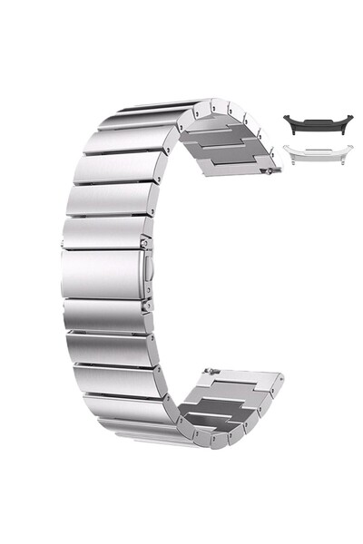 VD VERY DREAM Μεταλλικό λουράκι συμβατό με Samsung Galaxy Watch8 44mm, Ασημί