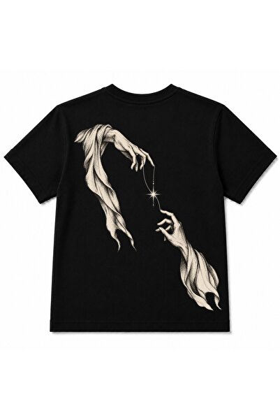 Rabona Fashion Tricou pentru copii cu grafică: Fir de lumină, Mâini și Conexiune