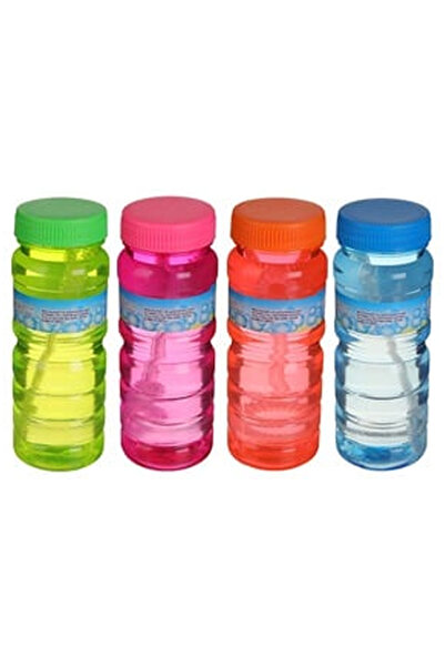 OEM Baloane de Sapun in Sticla Transparenta 4 Culori Neon - 118ml