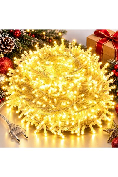 RXH Instalație LED 15 m cu 150 MicroLED-uri, Jocuri de Lumini și Efecte Flash...