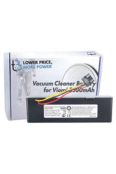 Tradebit Baterie pentru aspiratorul cu mop Viomi V2 PRO V3 SE Vacuum Mop Pro ...