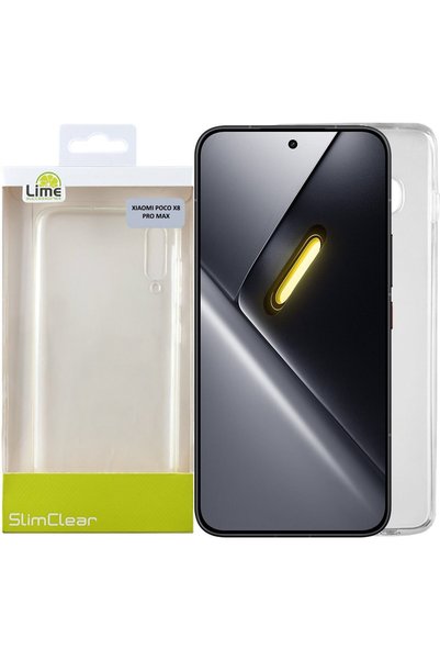 Lime Θήκη Successories Xiaomi Poco X8 Pro Max 6.83'' Λεπτή Διαφανής TPU Πλήρη...