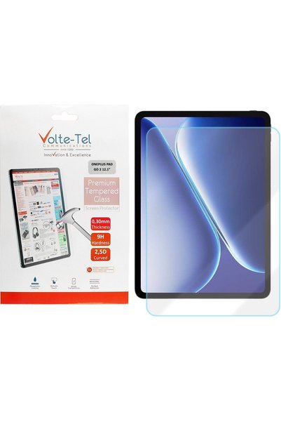 Volte-Tel Σκληρυμένο Γυαλί Oneplus Pad Go 2 12.1 ιντσών 9H 0.30 χιλιοστά 2.5D...