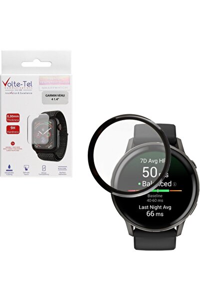 Volte-Tel Προστατευτικό Τζάμι Πλέξι Γκλας για Garmin Venu 4 45mm, 3D Άκρη, 1.4 "