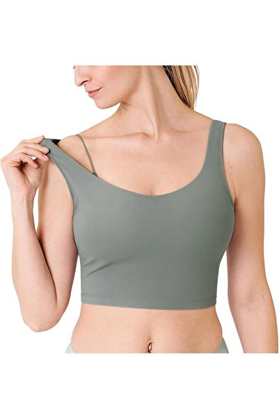 GENERAL MOMANDA Women's Nursing Bras Longline Sports Breastfeeding V Neck Sle...