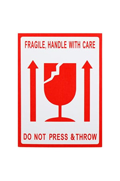 OEM Autocolant Semnalizare "Fragile"" 6x8cm"