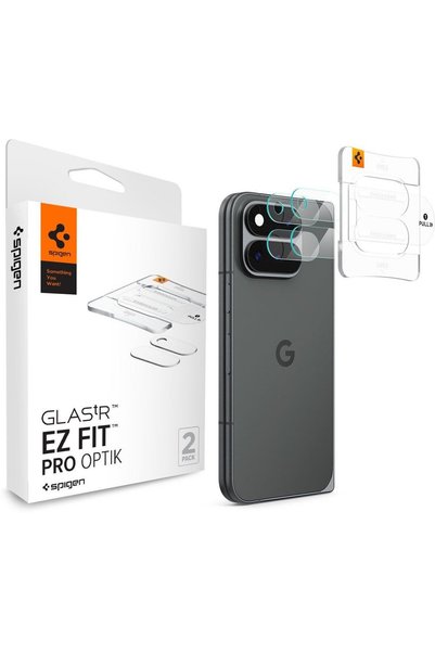 Spigen Γυαλί Tr Ez Fit Optik Pro 2 Pack, Κρυστάλλινα Διαυγές - Google Pixel 1...