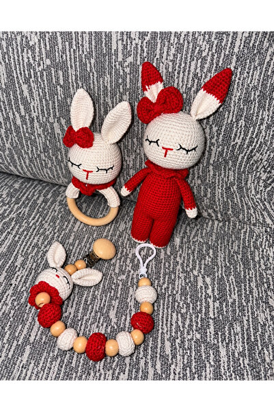 AMİGURUMİ YENİDOĞAN SET