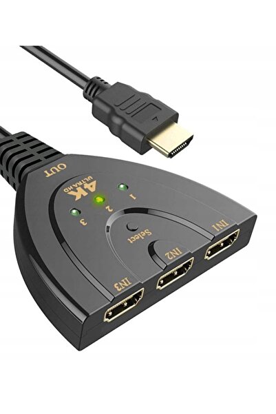 Tradebit Splitter HDMI cu funcție de comutare 4K 30Hz