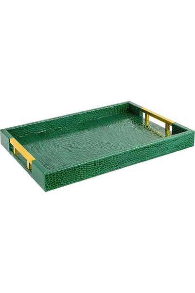 Homebase صينية من هوم ريديفايند جميلة وحديثة التصميم مستطيلة الشكل 18 انش × 1...
