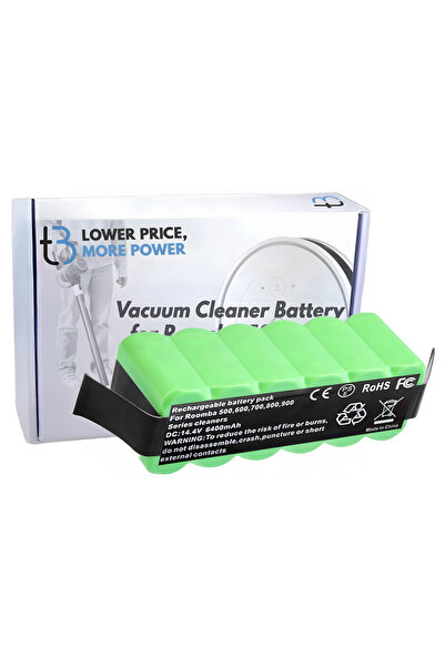 Tradebit Baterie pentru iRobot ROOMBA 500 600 625 700 800 880 900 14,4V 5000mAh