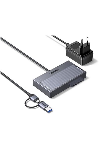 Ugreen Μετατροπέας USB 3.2/USB-C σε M.2 NVMe/Sata - (D320 75621EU)