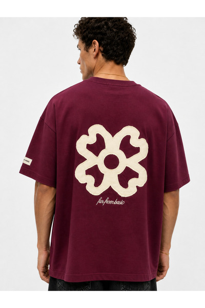 Respire Tricou Oversize Bărbați, Tricou Supradimensionat Streetwear cu Patch ...