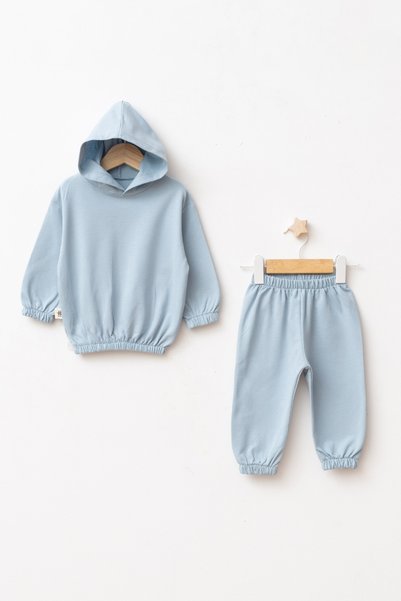 lilico 100% Cotton Unisex Oversize Comfortable Fit Children's Hooded Tracksui...