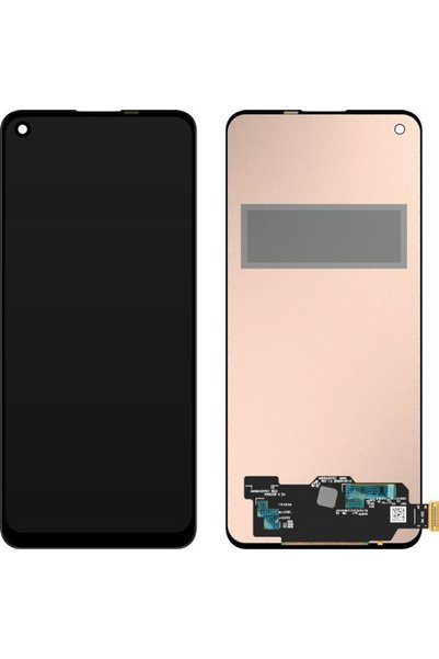 M.P. Μονάδα Οθόνης LCD MP για Realme 8, χωρίς Πλαίσιο, Aftermarket, Μαύρο