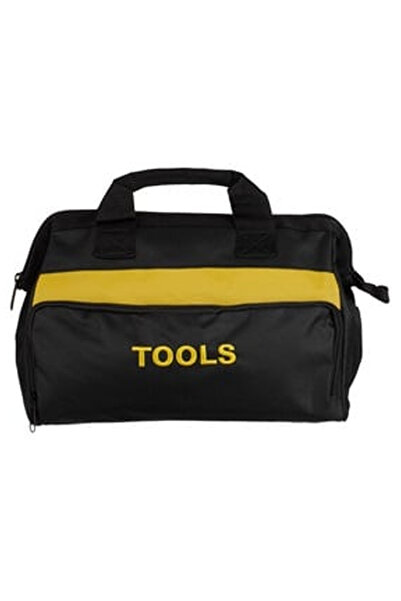 OEM Black Tool Bag with Yellow Details 30x13x25cm