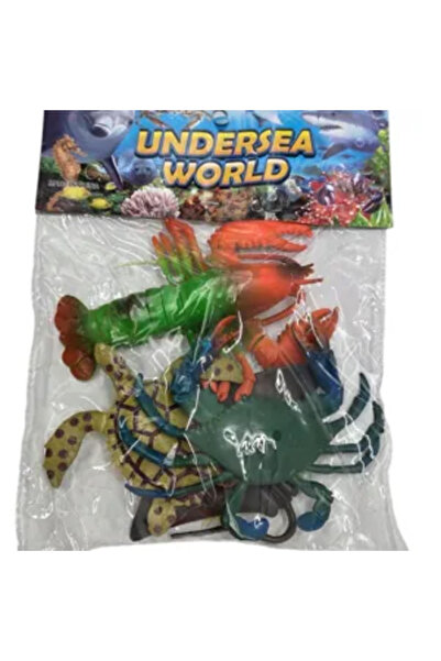 Generic Brand Toy Set of Marine Animals and Plants Figurines, Educational Set...