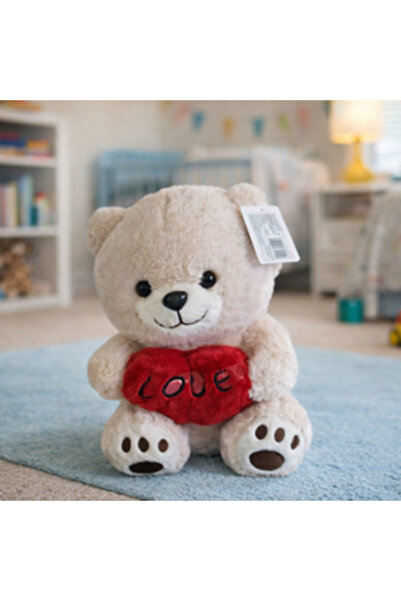 Generic Brand Jucărie Ursuleț Plus Love Duoguo 32 cm, Jucărie de Pluș Moale c...