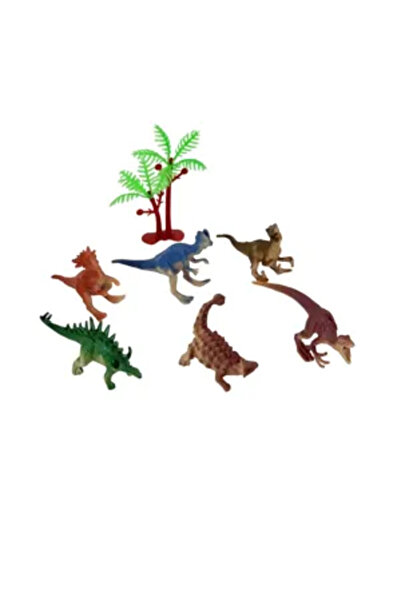 Generic Brand Set Dinozauri Jucărie 7 Piese – Figurine Educaționale pentru Co...