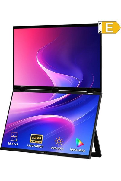 ZEUSLAP Φορητή Οθόνη Διπλής Εμφάνισης 18 ιντσών - (Z18W)
