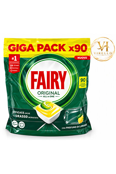 Fairy Original All in One Capsule Detergent pentru Mașina de Spălat Vase, Lăm...