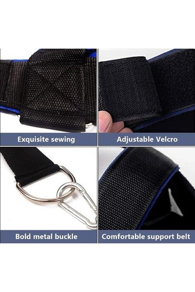 GENERAL Visaman Fitness Neck Head Harness Neck Training Weight Lifting Strength Trainer With Adjustable Long
